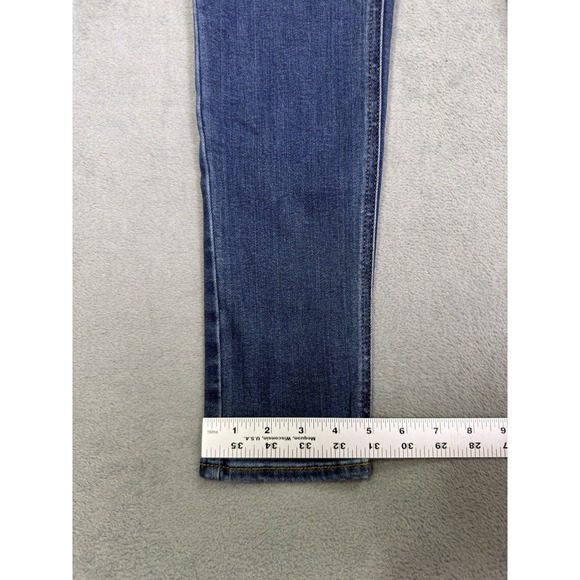 New Universal Thread Jeans Womens 00L Blue Dark Wash Everyday Skinny High Rise - Picture 6 of 10